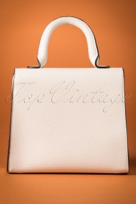 La Parisienne - 50s Ultimate Sophistication Handbag in White 6