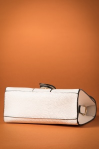 La Parisienne - 50s Ultimate Sophistication Handbag in White 5