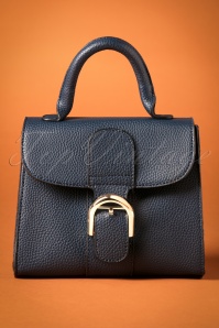 La Parisienne - Ultimate Sophistication Handbag Années 50 en Bleu Marine 3