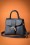 Ultimate Sophistication Handbag Années 50 en Bleu Marine