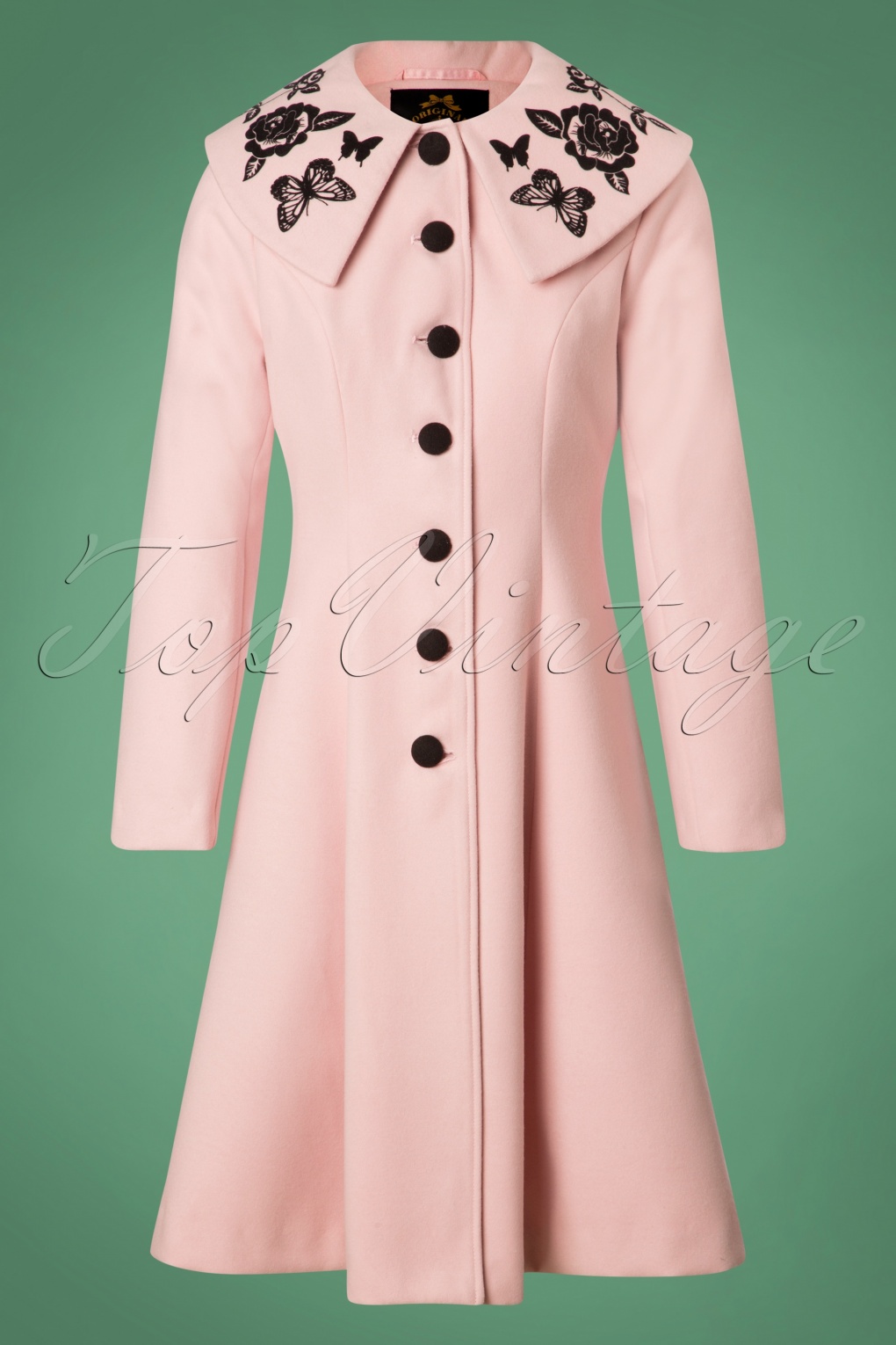 50s Hermione Coat in Pink