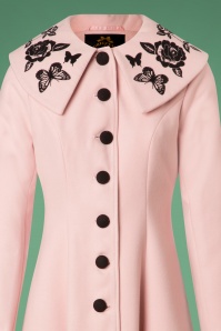 Bunny - 50s Hermione Coat in Pink 5