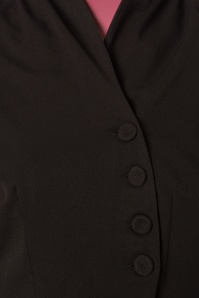 Miss Candyfloss - Clemence-jas in zwart 3