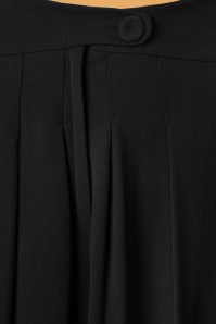 Miss Candyfloss - Anouk broek met wijde pijpen in zwart 4