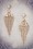 Lovely - Crystal Cascade kroonluchter oorbellen in goud