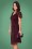 GatsbyLady - Downton Abbey Flapper-jurk in pruim 4