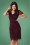 GatsbyLady - Downton Abbey Flapper Dress Années 20 en Prune