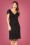 GatsbyLady - Downton Abbey Flapper-jurk in zwart