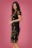GatsbyLady - Florence Flapper Dress Années 20 en Noir 3