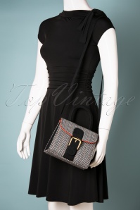 Ruby Shoo - 60s Riva Handbag in Tweed 6