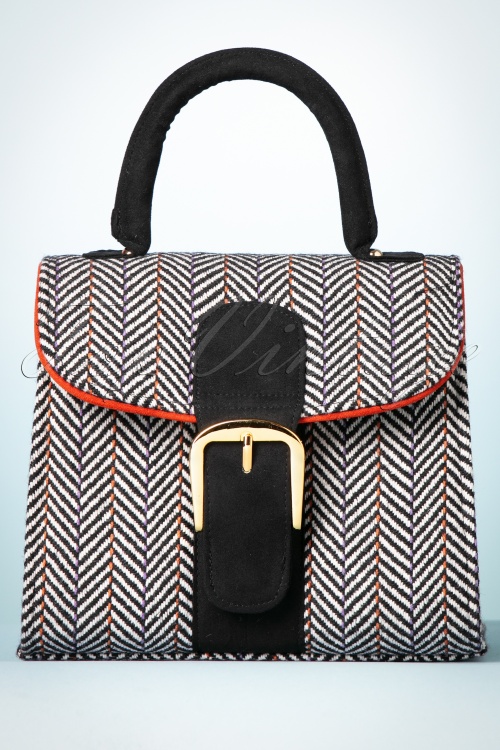 Ruby Shoo - 60s Riva Handbag in Tweed