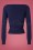 Banned Violetta Knitted Top in Night Blue 26260 20180718 0005W