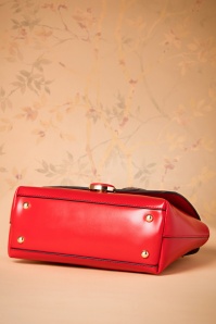 Banned Retro - 60s Papilio Handbag in Red 3