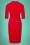 Glamour Bunny Karen Pencil Dress in Red 25746 20180619 0010W