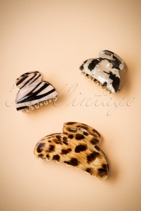 Darling Divine - Hair Clip Set in Animal