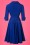 Glamour Bunny - 50s Lorelei Swing Dress in Royal Blue 6