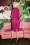 Glamour Bunny Lorelei Pencil Dress in Cerise 25752 20180625 0015W