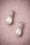 Darling Divine - Sparkly Pearl Earrings Années 50 en Blanc Crème