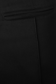 Collectif Clothing - Bonnie Trousers Années 50 en Noir 4