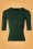 Collectif Clothing Chrissie Plain Knitted Top Green 27496 20180921 0002W