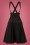 Collectif Clothing Alexa Plain Swing Skirt in Black 122 10 24835 20180702 0002W