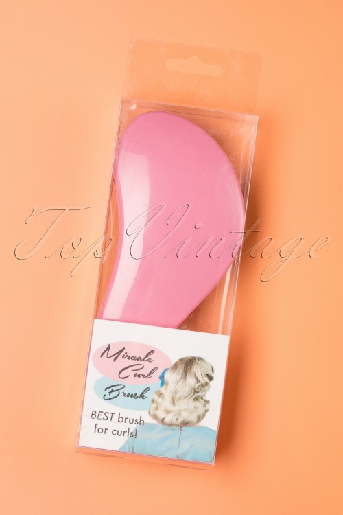 Lauren Rennells - Vintage Hairstyling: Miracle Curl Brush in Pink