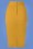 Very Cherry - 50s Classic Pencil Skirt in Mustard Yellow 4
