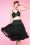 Dolly and Dotty - 50s Soft Fluffy Petticoat in Black