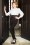 Vintage Diva Chloe Tight Black Trousers   20180612 0012W