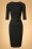 Vintage Diva Ava Hourglass Pencil Dress in Black 26375 20180613 0003AW