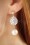 Vixen - 50s Pearl and Jewel Earrings in Silver