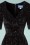 Collectif Clothing - 50s Trixie Make A Wish Doll Dress in Black 3