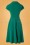 Pretty Retro - 40s Pretty Hostess Dress in Green 5