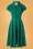 Pretty Retro - 40s Pretty Hostess Dress in Green 2