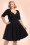 Collectif Clothing Trixie Doll Dress Black 14338 1