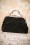 Banned Retro - Eleanor Beaded Handbag Années 20 en Noir