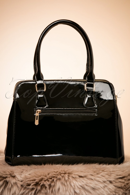 La Parisienne - Carly Handbag Années 60 en Noir 4