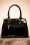La Parisienne - 60s Carly Handbag in Black 4