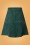 Banned Retro - 60s Erica Cord Skirt in Teal 3