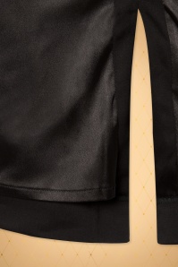Vintage Diva  - The Adelaide Pencil Skirt in Black 6