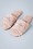Amici - 50s Josie Plush Slippers in Dusty Pink 3