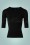 Collectif Clothing Chrissie Plain Knitted Top Black 27494 20180921 0002W