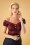 Collectif Clothing BlackRed 50s Dolores Top 110 27 24856 20180626 001W