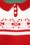 SugarShock - 40s Katika Candy Jumper in Red and White 3