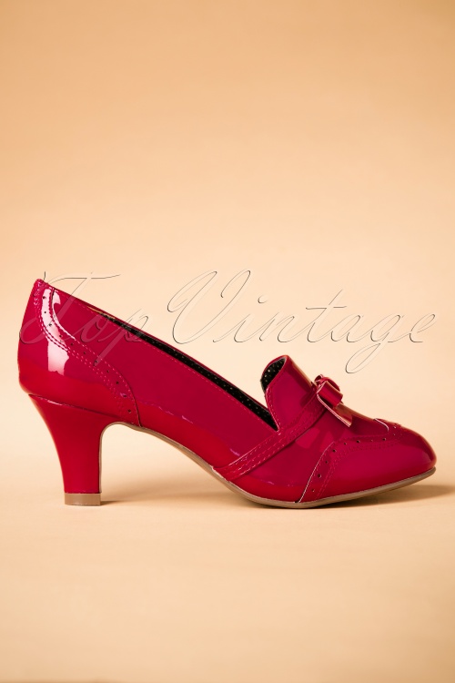 BBettie Page Shoes Sadey Pumps Red 400 20 25800 10182018 005W