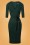 Collectif Clothing Meadow Pencil Dress in Green 24893 20180627 0005W