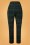 Collectif Clothing - Bonnie Slither Check-broek in zwart en groen 3