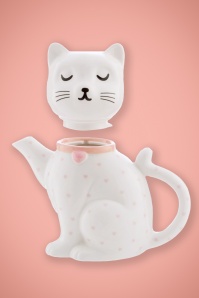 Sass & Belle - 50s Cutie Cat Teapot 2