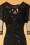 GatsbyLady - Glam - Lange Flapper-jurk met franjes in zwart 4