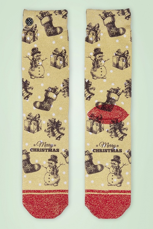 Xpooos Vintage Dots Socks 174 90 27953 20171128 0001